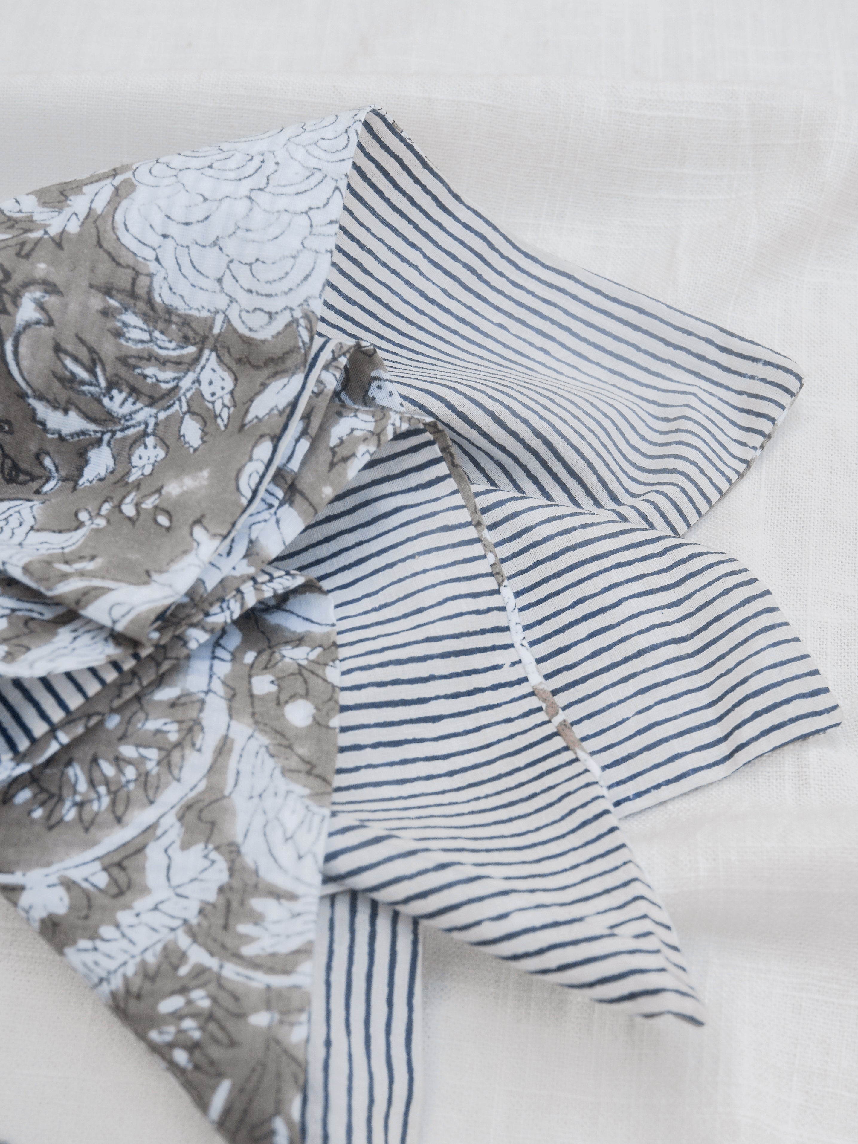 Brown Cotton Scarf Handmade Cotton Scarves Cape Town Studio Duo