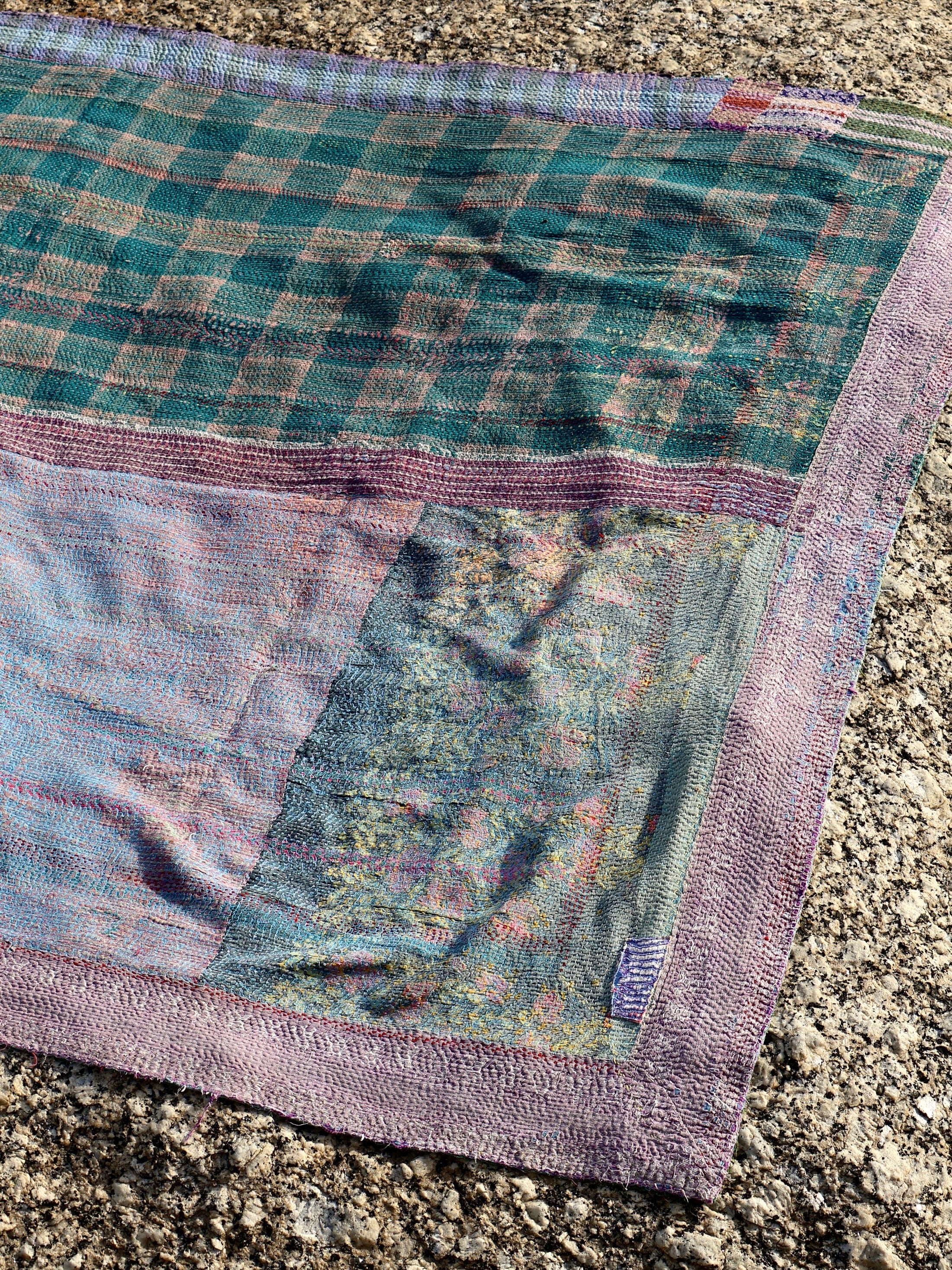 Kantha Quilt No. 14