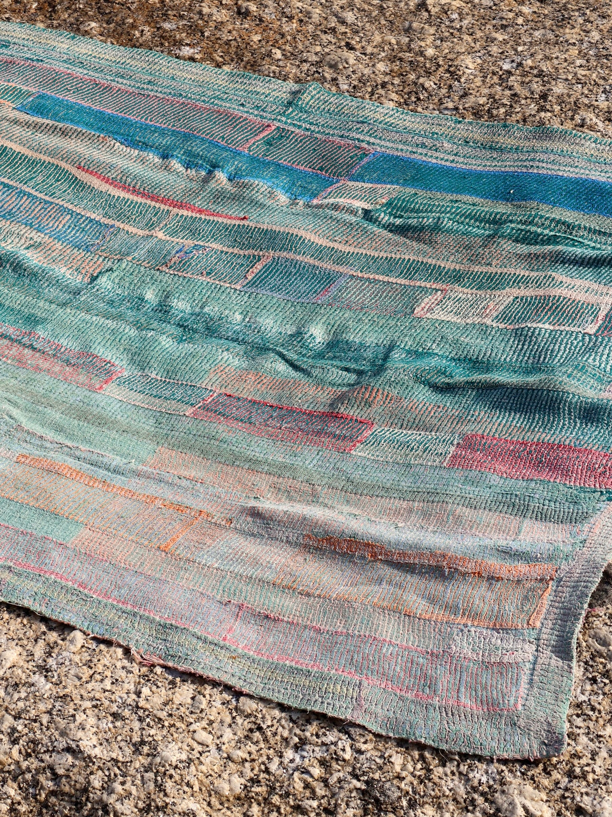 Kantha Quilt No. 15