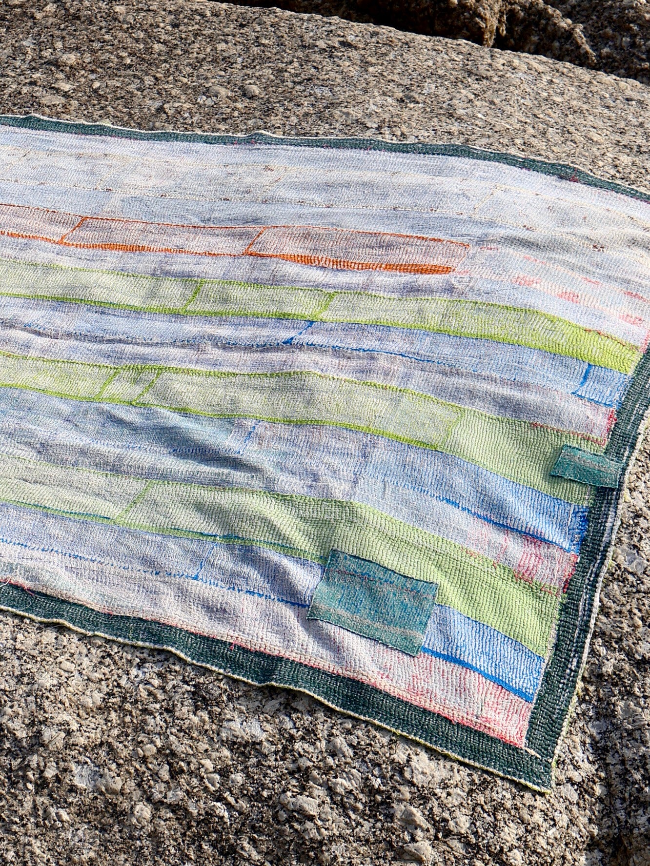 Kantha Quilt No. 13